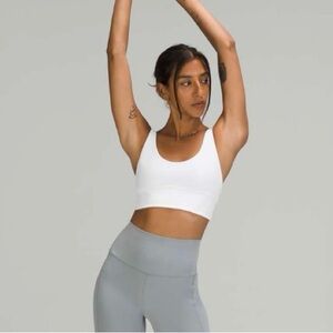 Lululemon Align Light Support White Bra